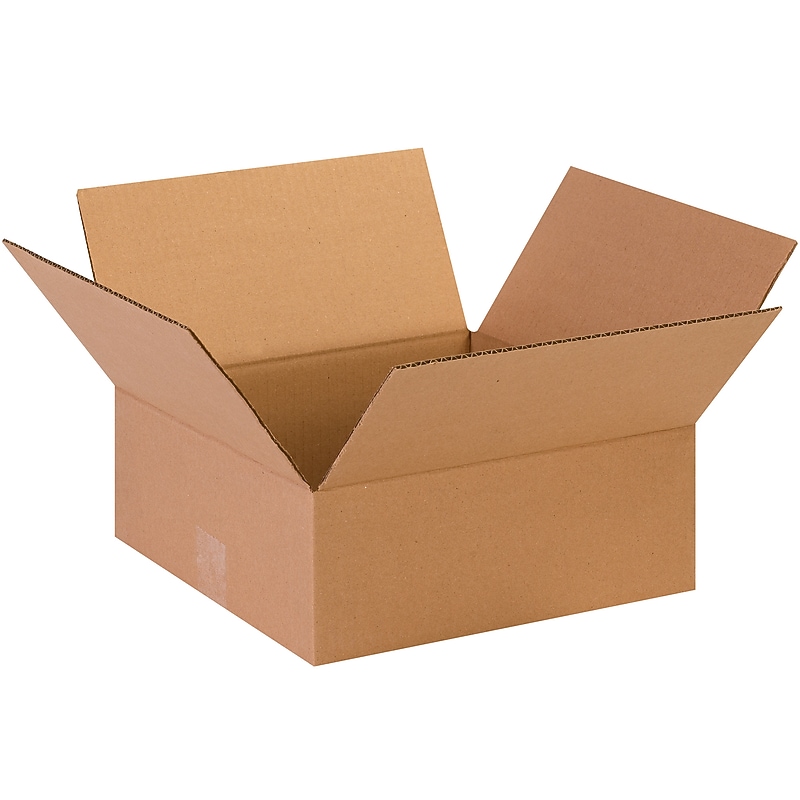 13" x 13" x 5" Shipping Boxes, 32-ECT, Brown, 25/Bundle (13135) image 1