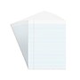 Staples Notepads, 8.5" x 11" (US letter), Narrow Ruled, White, 50 Sheets/Pad, Dozen Pads/Pack (ST57420)~#|#~7316EADB-8DAC-4FB8-B62F115113F4DCC4_sc7
