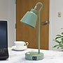 Simple Designs Sleek Essentials LED Desk Lamp, 16", with USB Ports, Sage Green (LD1073-SGE)~#|#~7317CAB0-04BE-4B55-9DF001DEFC0229EC_sc7