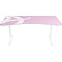 Arozzi Arena 63"W Gaming Desk, White/Pink (ARENA-NA-WHITE-PINK)~#|#~7318E41E-C110-4305-A6309B092FD9ABB7_sc7