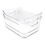Isaac Jacobs Large Plastic Storage Bins with Handles, 6" x 10" x 13.5", Clear, 2/Pack (PD01-L2)~#|#~731D1039-D80D-4A8E-A7BFCE9B4DB3BA38_sc7