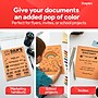 Staples Brights Multipurpose Colored Paper, 20 lbs., 8.5" x 11", Orange, 500/Ream (25208)~#|#~732A0BE7-8CF9-4DE8-8941F3E9722E93FF_sc7