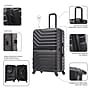 InUSA Aurum 29.92" Hardside Suitcase, 4-Wheeled Spinner, TSA Checkpoint Friendly, Black (IUAUR00L-BLK)~#|#~7330D596-C085-40D9-90ADA94C5882405D_sc7