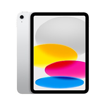 Apple iPad 10.9" Tablet, 64GB, WiFi, 10th Generation, Silver (MPQ03LL/A)