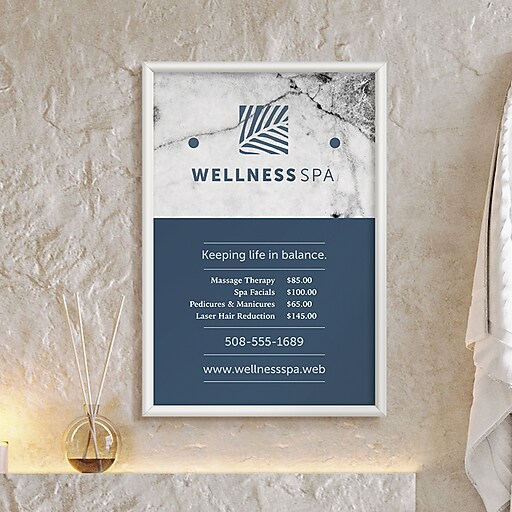 Custom Snap Frame Signs by Staples® Print Services Staples