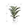 Monarch Specialties Inc. 28" Artificial Palm Tree in Pot (I 9508)~#|#~7346D37A-E7AC-4F97-925C4536A029F9DC_sc7