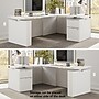 Bush Business Furniture Stratus 60"W Electric L-Shaped Adjustable Standing Desk with File Cabinet, White (SUT015WH)~#|#~73482C29-0504-4F68-B89BAEF864F79D98_sc7