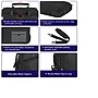 TechProtectus Nylon Water Resistant Messenger Bag, Black (RTP-BK-BC11)~#|#~734A1AB0-8DEF-4741-BC348BC109A08BC8_sc7