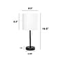 Creekwood Home Oslo Incandescent Table Lamp, Black/White (CWT-2008-BA)~#|#~734A6BD7-6F4F-4ED3-83540897BA80A565_sc7