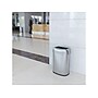 HLS Commercial Stainless Steel Trash Can with Open Lid, 13-Gallon, Silver (HLS13STV)~#|#~734D60AC-E1F3-49EE-84B7F60D541109BC_sc7