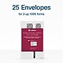 Adams 2025 1099 Envelopes, 2-Up Format, Double-Window, Self-Seal, Security Tinted, White, 25/Pack (STAX1-25)~#|#~734DF036-2F71-4754-814AE69675A68071_sc7