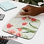Staples TECH Non-Skid Mouse Pad, PINK FLORAL (ST63283)~#|#~7351A228-AEB8-4192-B03D5D23755D8651_sc7