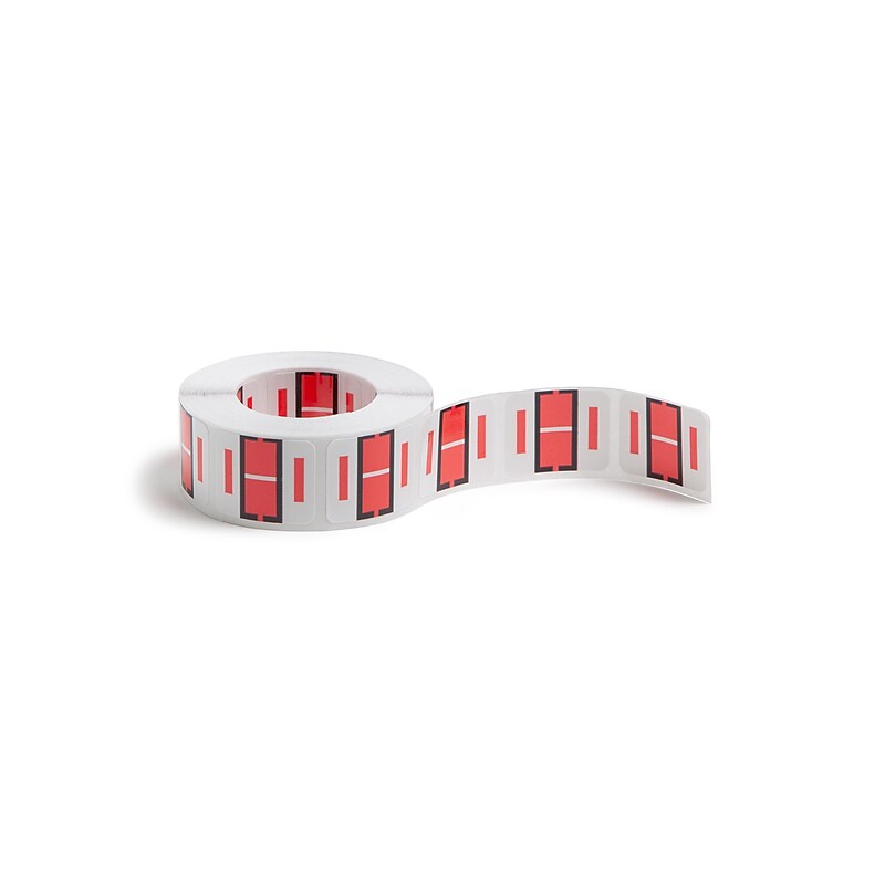 Smead BCCR Color Coded Alphabetic Labels, I, Pink, 500/Roll (67079) image 1