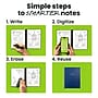 Rocketbook Core Smart Notebook, 6" x 8.8", Navy (CREXDT-ENAM-NVY-01)~#|#~7358C333-74AB-4411-8A3842C61ABAD803_sc7