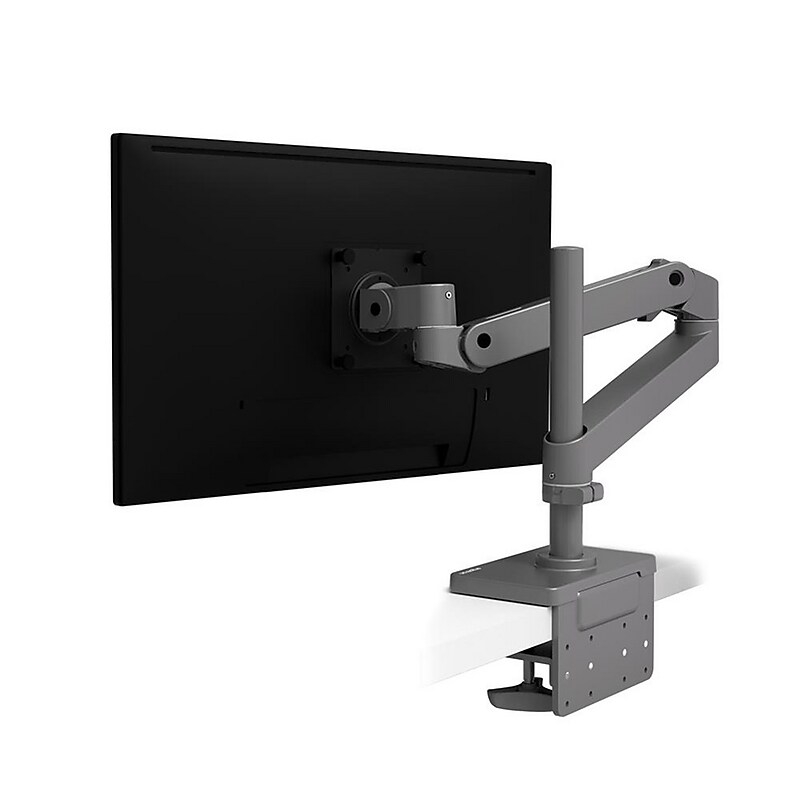 Ergotron LX Pro Adjustable Desk Monitor Arm, Tall Pole, Up to 34" Monitor, Dark Grey (45-695-293) image 1