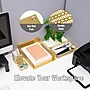 Mind Reader Metal Desk Organizer Set, Gold, 4 Pieces/Set (DESK4-GLD)~#|#~735E03C5-B06F-48F1-A2D2E4E7C66E6F6E_sc7