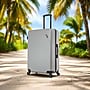 DUKAP Discovery 29.52" Hardside Suitcase, 4-Wheeled Spinner, TSA Checkpoint Friendly, Silver (DKDIS00L-SIL)~#|#~735E2716-05D7-4B78-96452782334FBD3B_sc7