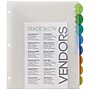 Avery Style Edge Insertable Plastic Dividers with Pocket, 8 Tabs, Multicolored (11293)~#|#~7363DDB0-1E66-49C4-8F48B4258B9F59F6_sc7