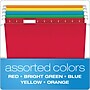 Pendaflex Reinforced Hanging File Folders, 1/5 Tab, Letter Size, Assorted Colors, 25/Box (PFX 4152 1/5 ASST)~#|#~736B63BC-A78E-483E-87EEAE126F5D3202_sc7