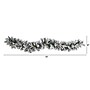 Nearly Natural 6-ft Flocked Artificial Christmas Garland with Pine Cones and 35 Warm White LED Lights (W1309)~#|#~736BA264-C312-4C4D-AE878182FCB00AD2_sc7