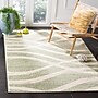 Safavieh Adirondack Collection 5'1" x 7'6" Rectangle Area Rug, Machine Made, Sage/Cream (ADR125x-5)~#|#~736DBEFE-7CCC-435F-9DED1CAF619F592F_sc7