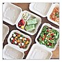 World Centric Plant-Based 3-Compartment Hinged Takeout Container, Natural, 300/Carton (WORTOSCU9TLFP)~#|#~736E6783-E800-4CE4-88AE56B68A8932FF_sc7