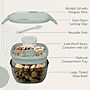 bentgo All-in-One Salad Container, 5-Compartment, Serene Green, 61 oz. (BGLSLPT-MCSG)~#|#~73740DAE-02DB-43EB-962CED4D7C60211C_sc7