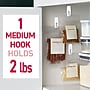 Command Damage Free Medium Utility Hook, 2 lb., White, 7/Pack (17065-VPES)~#|#~737591E8-82FA-459D-B1AA647FD51CD076_sc7
