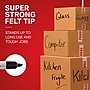 Sharpie King Size Permanent Marker, Chisel Tip, Red, Dozen (15002)~#|#~73768614-732B-4031-91751624837D3E11_sc7
