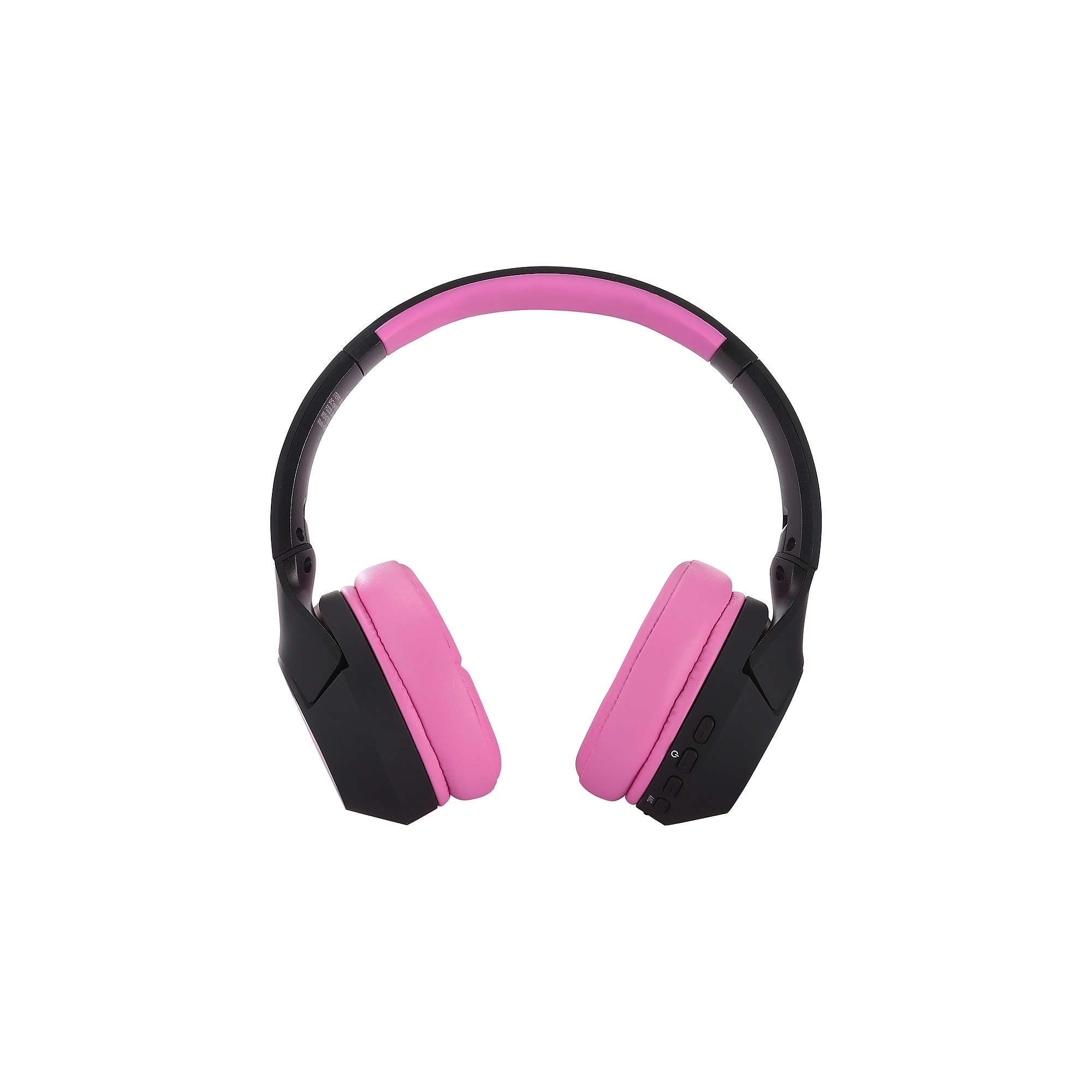 Altec Lansing Whiteout Series Wireless Bluetooth Kid Safe ANC Headphones, Black/Pink (MZX4500-BOPNK) Sansujyuku sansujyuku.com