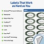 Avery Waterproof Oval Laser Multipurpose Labels, 1-1/8" x 2-1/4", White, 210/Pack (19479399184)~#|#~7377BBB1-CB23-487D-8D34123CE3ABF394_sc7