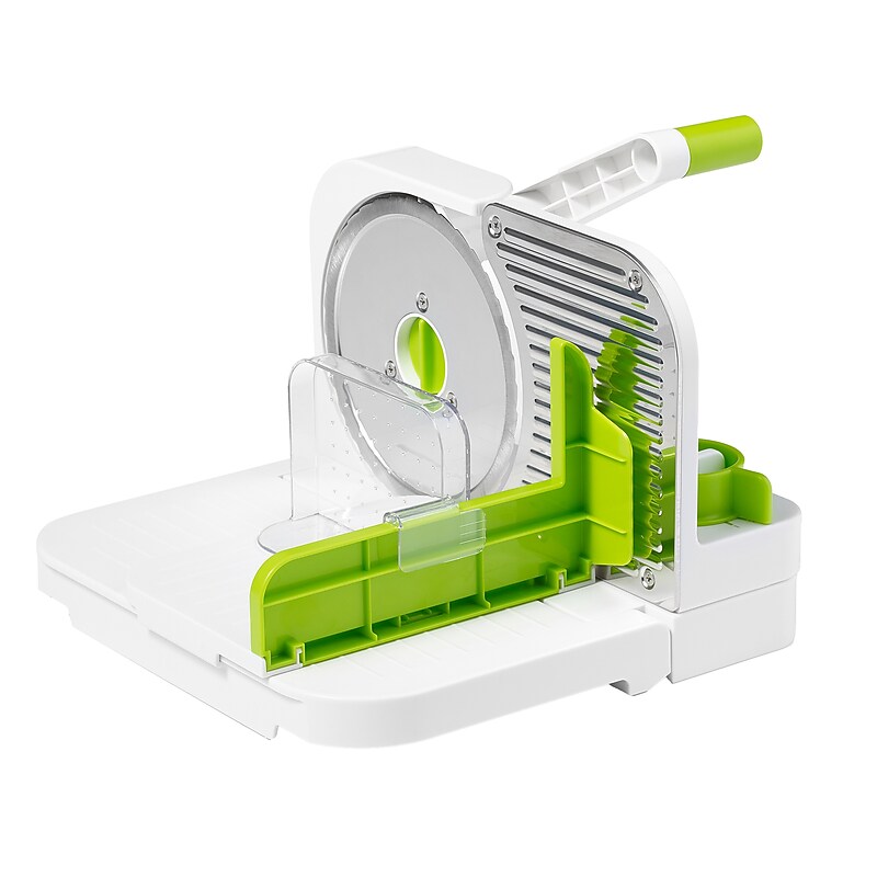 Starfrit Deli Slicer, White & Green (098603-002-NEW1) image 1