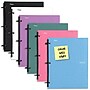 Five Star Flex 3-Subject Notebooks, 8.5" x 11", College Ruled, 120 Sheets, Color Chosen at Random (08126)~#|#~737CD195-A637-49F3-ADC386F555DE97CA_sc7