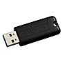 Verbatim PinStripe 32GB USB 3.2 Gen 1 Type A Flash Drive, Black (49317)~#|#~737DADF8-7D03-4106-8C090BE89EE942B2_sc7
