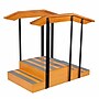 Viva Comfort Physical Therapy Non-slip Staircase with Safety Handles, 500 lbs. Capacity, Natural Wood (ADI906-01-MK)~#|#~737E237D-3361-42F1-B62CE4DA84DE89B5_sc7