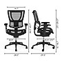 Workplace2.0 Lawton Ergonomic Mesh Swivel Task Chair, Black (UN62655)~#|#~737FE8C0-4F23-4897-8CA28DC9E5505009_sc7