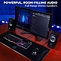 GOgroove SonaVERSE UB3 LED Computer Speaker System, Black (GGSVUB3100BOWS)~#|#~7381810C-6256-4BB0-9D5CB7DD786E0766_sc7