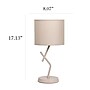 Simple Designs Abstract 17.13" LED Table Lamp, Light Beige (LT1172-LBG)~#|#~738715DE-E13C-4B01-B0DE5B1A61EC13DB_sc7