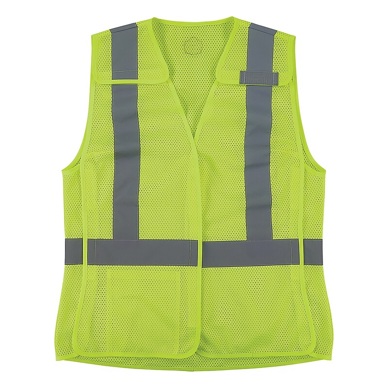 Ergodyne GloWear 8215BAW-S High Visibility Women’s Breakaway Vest, ANSI Class R2, Lime, 2XL (22446) image 1