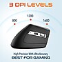 Delton S20 Wireless Ergonomic Optical Mouse, Black (DMS20-WB)~#|#~738FED26-A775-4C09-A26870D692522722_sc7