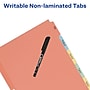 Avery Plain Tab Write-On Paper Dividers, 5 Tabs, Multicolor, 36 Sets/Pack (11508)~#|#~739341EF-E939-4BB4-95EF774A1203407B_sc7