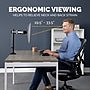 Fellowes Reflex Dual Adjustable Monitor Arm, Up to 27", Black (8502601)~#|#~73934C81-6CDF-4B15-B2A2B66FBAB873B6_sc7