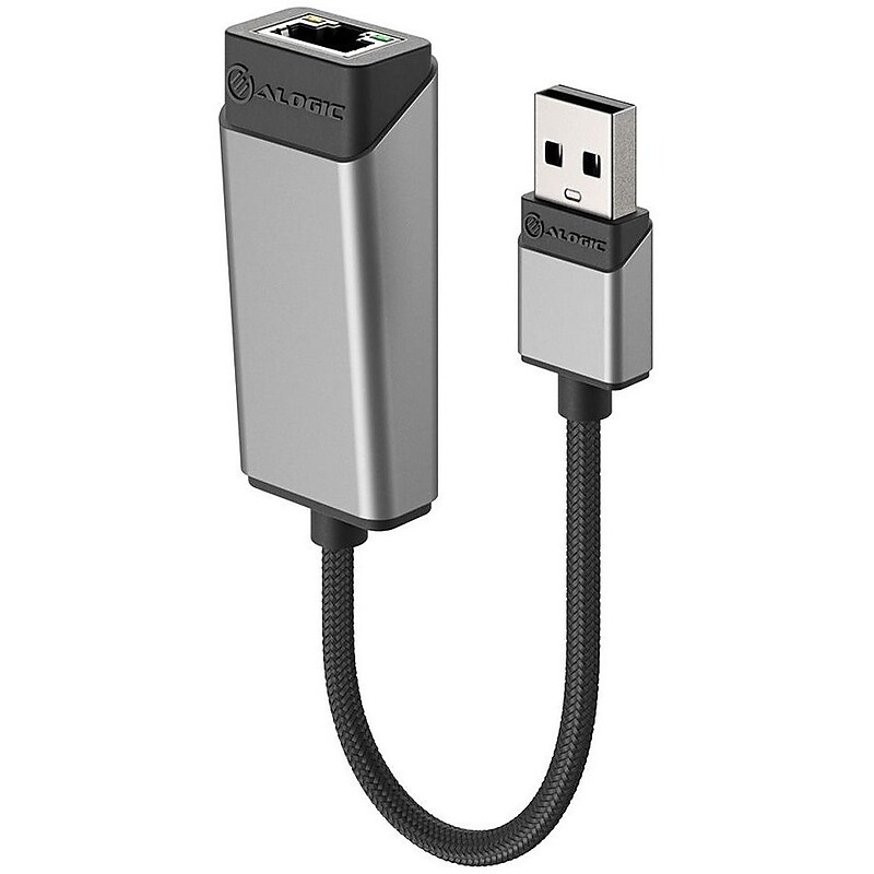 Alogic Ultra USB-A (Male) to RJ45 Gigabit Ethernet (Female) Adapter (ULAGE-SGR) image 1