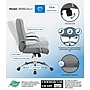 Boss Office Products Ergonomic CaressoftPlus Swivel Conference Chair, Gray/Chrome (B696CRB-GY)~#|#~73960A42-AEF1-4D70-91082B86EB56B017_sc7