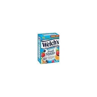 Welch's Gluten Free Mixed Fruit Snacks, 0.9 oz., 40 Packs/Box (PIM94068)
