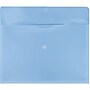 JAM Paper Premium Plastic Filing Envelope with Button & String Closure, 3" x 18", Blue, 3/Pack (457B1BUX3)~#|#~739C2D29-C4D2-49D5-B521D361C4DDE965_sc7