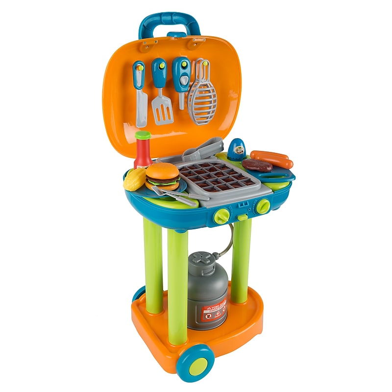 Hey! Play! BBQ Kitchen Set, Multicolored (80-PP-TK081711) image 1