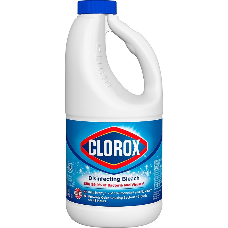 Clorox Disinfecting Bleach, Concentrated Formula, 43 Oz. (32260) image 1