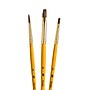 Princeton RealValue Mixed Media Natural Camel Variety Brush Set, Assorted, 3/Set, 6 Sets/Bundle (PBXPR9101-6)~#|#~73A0A589-3FD7-4F17-82FFAC477D4A5EE4_sc7