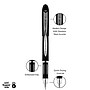 uni Jetstream Ballpoint Pens, Medium Point, 1.0mm, Black Ink, Dozen (33921)~#|#~73A345C5-27B8-4FAC-A75A731DEBAADFA5_sc7